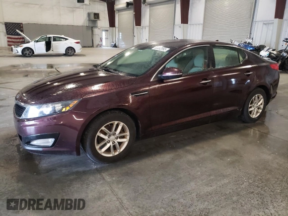 2012 Kia Optima LX with VIN 5XXGM4A77CG003650, listed as a Copart auction lot 53052995 with 167,673 mi miles and Clean Title. Bid and sale history available at carsss.com. Image 1.
