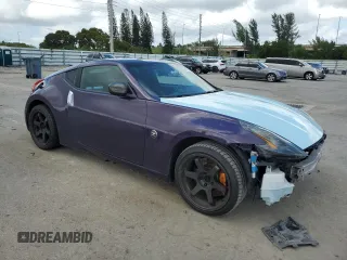 2010 Nissan 370Z Touring with VIN JN1AZ4EH8AM503983, listed as a Copart auction lot 80481314 with 110,017 mi miles and Salvage Title. Bid and sale history available at carsss.com. Image 4.