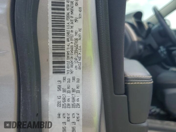 2017 Jeep Cherokee Latitude with VIN 1C4PJLCB9HW527036, listed as a Copart auction lot 58769755 with 36,826 mi miles and Salvage title. Bid and sale history available at DreamBid. Image 13.