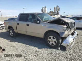 2004 Ford F-150 XLT with VIN 1FTRW12W54KD17862, listed as a Copart auction lot 52005715 with 0 mi miles and Salvage Title. Bid and sale history available at carsss.com. Image 4.