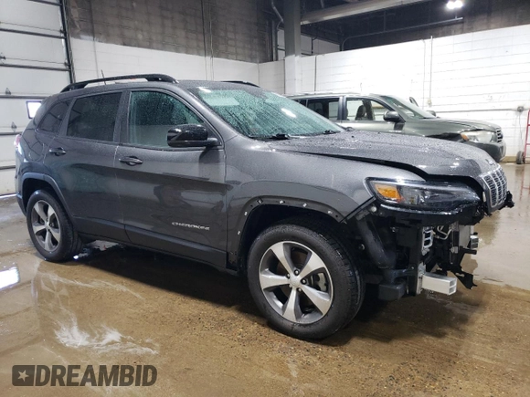 2022 Jeep Cherokee Limited with VIN 1C4PJMDX7ND539726, listed as a Copart auction lot 63003155 with 59,118 mi miles and Salvage title. Bid and sale history available at DreamBid. Image 4.