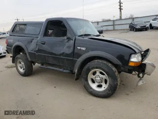 2000 Ford Ranger XLT with VIN 1FTYR11X9YPA15805, listed as a Copart auction lot 84316554 with 87,942 mi miles and Salvage Title. Bid and sale history available at carsss.com. Image 4.