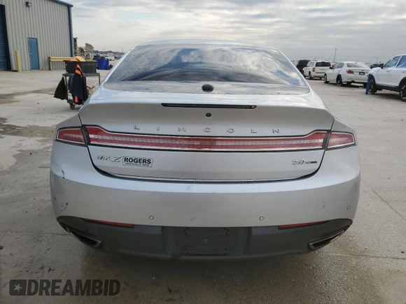 2016 Lincoln MKZ with VIN 3LN6L2G92GR621649, listed as a Copart auction lot 41495015 with 143,174 mi miles and Salvage Title. Bid and sale history available at carsss.com. Image 6.
