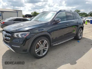 2021 Mercedes-Benz GLE 350 with VIN 4JGFB4JE9MA513913, listed as a Copart auction lot 59191125 with 127,208 mi miles and Clean title. Bid and sale history available at DreamBid. Image 1.