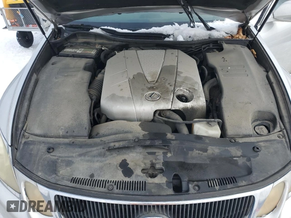 2008 Lexus GS 350 with VIN JTHBE96S580028622, listed as a Copart auction lot 44801125 with 342,828 mi miles and Salvage Title. Bid and sale history available at carsss.com. Image 11.