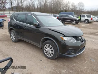 2016 Nissan Rogue S with VIN JN8AT2MV5GW134026, listed as a IAAI auction lot 41364492 with 118,069 mi miles and . Bid and sale history available at carsss.com. Image 1.
