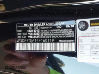 2019 Mercedes-Benz SLC 300 z VIN WDDPK3JA1KF160119, wystawiony jako IAAI lot #41744155 z przebiegiem Nie podano mil oraz . Historia ofert i sprzedaży dostępna na DreamBid. Obrazek 9.