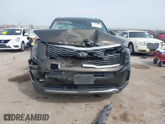 2021 Kia Telluride EX with VIN 5XYP34HC7MG145841, listed as a IAAI auction lot 41736088 with 89,030 mi miles and . Bid and sale history available at DreamBid. Image 12.