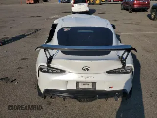 2021 Toyota GR Supra 3.0 with VIN WZ1DB0C03MW045204, listed as a Copart auction lot 71127244 with 0 mi miles and Salvage Title. Bid and sale history available at carsss.com. Image 10.
