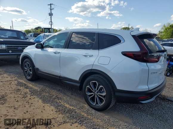 2022 Honda CR-V EX with VIN 7FARW2H56NE038220, listed as a Copart auction lot 52814505 with 24,392 mi miles and Non Repairable. Bid and sale history available at carsss.com. Image 2.
