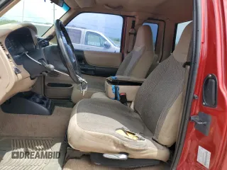 2001 Ford Ranger XL Fleet with VIN 1FTZR15E21PB15604, listed as a Copart auction lot 57746645 with 208,098 mi miles and Salvage title. Bid and sale history available at DreamBid. Image 7.