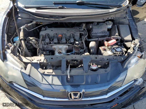 2015 Honda Civic Coupe LX with VIN 2HGFG3B52FH512591, listed as a Copart auction lot 50127555 with 93,155 mi miles and Salvage Title. Bid and sale history available at carsss.com. Image 12.