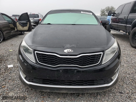 2013 Kia Optima Hybrid EX with VIN KNAGM4ADXD5053550, listed as a Copart auction lot 48962205 with 166,117 mi miles and Salvage Title. Bid and sale history available at carsss.com. Image 5.