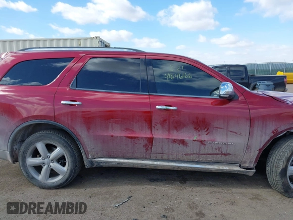 2013 Dodge Durango Citadel z VIN 1C4SDJETXDC565754, wystawiony jako IAAI lot #41646166 z przebiegiem 175 497 mil mil oraz . Historia ofert i sprzedaży dostępna na DreamBid. Obrazek 14.