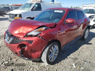 2015 Nissan Juke S with VIN JN8AF5MR0FT500924, listed as a Copart auction lot 76079704 with 173,568 mi miles and Salvage Title. Bid and sale history available at carsss.com. Image 1.
