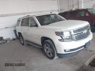 2015 Chevrolet Tahoe LTZ with VIN 1GNSKCKC8FR120099, listed as a IAAI auction lot 42479175 with 222,408 mi miles and . Bid and sale history available at DreamBid. Image 1.