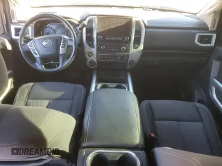 2021 Nissan Titan XD SV with VIN 1N6AA1FB8MN504530, listed as a Copart auction lot 80914794 with 103,771 mi miles and Salvage Title. Bid and sale history available at carsss.com. Image 8.