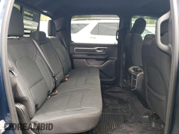 2020 Ram 1500 Big Horn with VIN 1C6RRFFG9LN314443, listed as a Copart auction lot 55837055 with 44,887 mi miles and Salvage title. Bid and sale history available at DreamBid. Image 10.