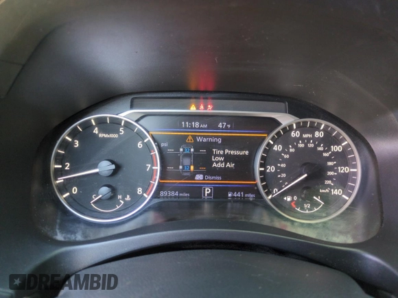 2020 Nissan Altima S z VIN 1N4BL4BV6LC208604, wystawiony jako Copart lot #49843965 z przebiegiem 89 384 mil mil oraz Szkoda całkowita • Salvage title. Historia ofert i sprzedaży dostępna na DreamBid. Obrazek 9.