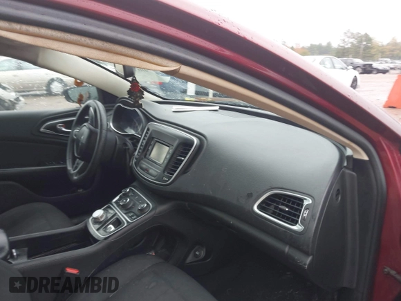 2015 Chrysler 200 Limited with VIN 1C3CCCAB2FN554081, listed as a IAAI auction lot 40832224 with 149,752 mi miles. Bid and sale history available at carsss.com. Image 5.