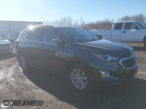 2018 Chevrolet Equinox LT z VIN 2GNAXSEV2J6122861, wystawiony jako IAAI lot #41741471 z przebiegiem 121 123 mil mil oraz . Historia ofert i sprzedaży dostępna na DreamBid. Obrazek 1.