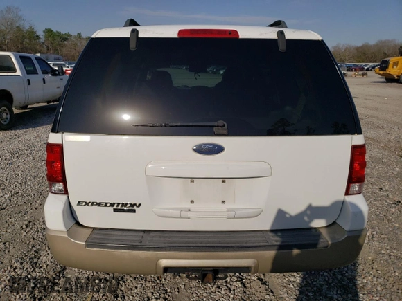 2006 Ford Expedition Eddie Bauer z VIN 1FMPU17586LA98112, wystawiony jako Copart lot #48393425 z przebiegiem 274 790 mil mil oraz Czysty tytuł • Clean title. Historia ofert i sprzedaży dostępna na DreamBid. Obrazek 6.