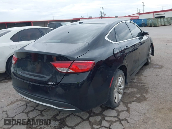 2015 Chrysler 200 Limited with VIN 1C3CCCAB8FN543196, listed as a IAAI auction lot 42670297 with 187,381 mi miles and . Bid and sale history available at DreamBid. Image 4.