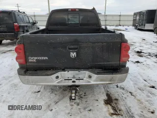 2005 Dodge Dakota SLT with VIN 1D7HE48K65S138533, listed as a Copart auction lot 88745565 with 87,046 mi miles and Clean Title. Bid and sale history available at DreamBid. Image 6.