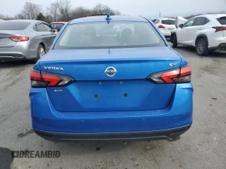 2021 Nissan Versa SV with VIN 3N1CN8EV5ML818157, listed as a Copart auction lot 87623425 with Not Provided miles and Salvage Title. Bid and sale history available at carsss.com. Image 6.