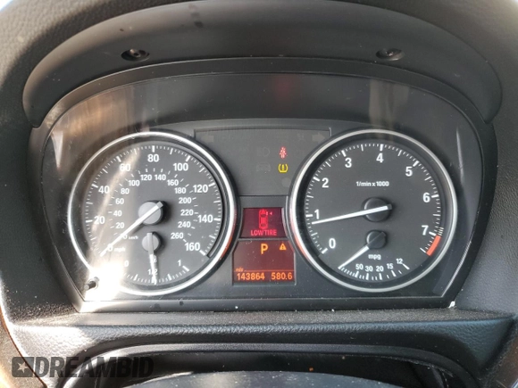 2011 BMW 3 Series 328i with VIN WBAPH5C54BA442222, listed as a Copart auction lot 54578765 with 143,864 mi miles and Salvage title. Bid and sale history available at DreamBid. Image 9.