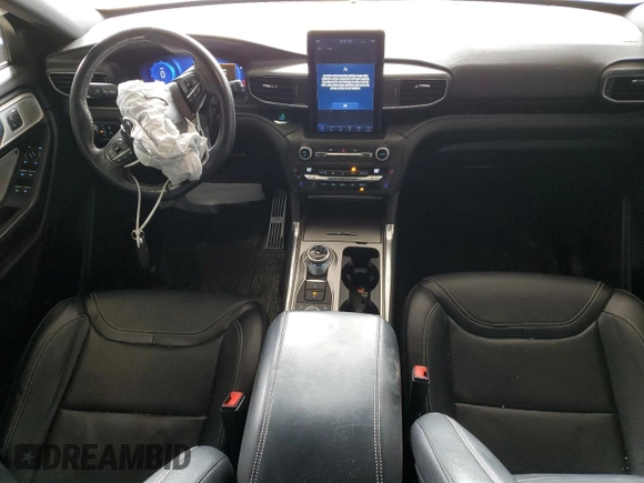 2020 Ford Explorer ST with VIN 1FM5K8GCXLGA41094, listed as a Copart auction lot 46033285 with 47,039 mi miles and Salvage Title. Bid and sale history available at DreamBid. Image 8.