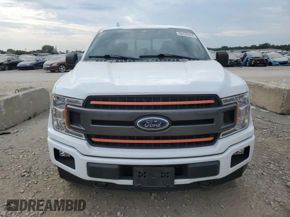 2018 Ford F-150 XL with VIN 1FTEW1EP8JFA61062, listed as a Copart auction lot 68439464 with 107,540 mi miles and Salvage Title. Bid and sale history available at carsss.com. Image 5.