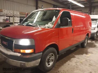 2009 GMC Savana Cargo Van with VIN 1GTGG25C191103217, listed as a IAAI auction lot 41363489 with 262,704 mi miles. Bid and sale history available at carsss.com. Image 17.