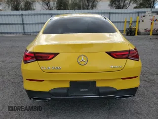 2020 Mercedes-Benz CLA 250 with VIN WDD5J4HB8LN038332, listed as a Copart auction lot 47602305 with 81,947 mi miles and Salvage title. Bid and sale history available at DreamBid. Image 6.