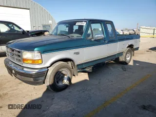 1996 Ford F-150 Special with VIN 1FTEX15N6TKA55105, listed as a Copart auction lot 83225844 with 206,760 mi miles and Salvage Title. Bid and sale history available at carsss.com. Image 1.