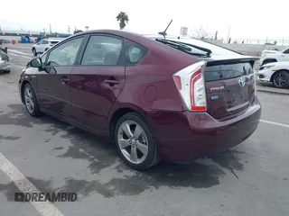 2013 Toyota Prius One with VIN JTDKN3DU1D5574074, listed as a IAAI auction lot 41894309 with 92,448 mi miles. Bid and sale history available at carsss.com. Image 3.
