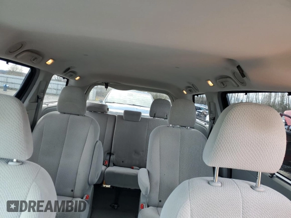 2012 Toyota Sienna LE with VIN 5TDJK3DC7CS047290, listed as a Copart auction lot 50822655 with 173,675 mi miles and Salvage Title. Bid and sale history available at carsss.com. Image 10.