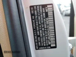 2018 Porsche Macan с VIN WP1AA2A54JLB19806, выставлен на аукционе Copart как лот 41476185 с пробегом 66 446 миль миль и Списание • Salvage title. История ставок и продаж доступна на DreamBid. Изображение 13.