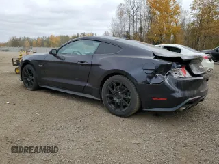 2022 Ford Mustang GT с VIN 1FA6P8CF0N5118652, выставлен на аукционе Copart как лот 75289414 с пробегом 38 077 миль миль и Списание • Salvage title. История ставок и продаж доступна на DreamBid. Изображение 2.