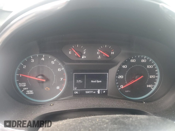 2019 Chevrolet Malibu LT with VIN 1G1ZD5ST2KF175374, listed as a Copart auction lot 75428604 with 104,777 mi miles and Salvage Title. Bid and sale history available at DreamBid. Image 9.
