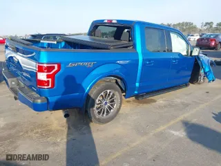 2020 Ford F-150 XL with VIN 1FTEW1EP7LFA83248, listed as a IAAI auction lot 41788017 with 46,827 mi miles. Bid and sale history available at carsss.com. Image 4.