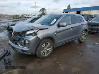 2021 Mitsubishi Outlander SE z VIN JA4APVAU2MU017275, wystawiony jako Copart lot #87055624 z przebiegiem 74 837 mil mil oraz Szkoda całkowita • Salvage title. Historia ofert i sprzedaży dostępna na DreamBid. Obrazek 1.