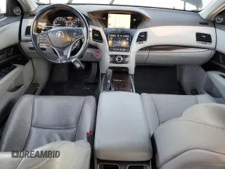2016 Acura RLX Tech Pkg with VIN JH4KC1F56GC000889, listed as a Copart auction lot 80466374 with 130,412 mi miles and Salvage Title. Bid and sale history available at carsss.com. Image 8.