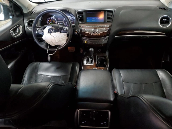 2013 Infiniti JX35 with VIN 5N1AL0MM6DC337958, listed as a Copart auction lot 54516625 with 148,614 mi miles and Salvage Title. Bid and sale history available at DreamBid. Image 8.
