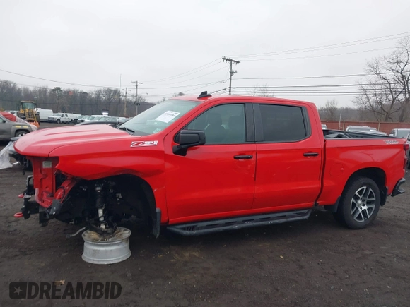 2020 Chevrolet Silverado 1500 LT Trail Boss with VIN 1GCPYFED8LZ194475, listed as a IAAI auction lot 41469184 with 101,016 mi miles. Bid and sale history available at carsss.com. Image 19.