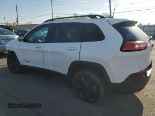 2016 Jeep Cherokee Altitude with VIN 1C4PJLCB1GW237968, listed as a Copart auction lot 52055245 with 99,075 mi miles and Salvage Title. Bid and sale history available at carsss.com. Image 2.