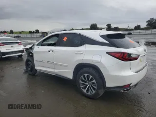 2022 Lexus RX 350 with VIN 2T2AZMDA5NC336823, listed as a Copart auction lot 86950954 with 38,959 mi miles and Salvage title. Bid and sale history available at DreamBid. Image 2.