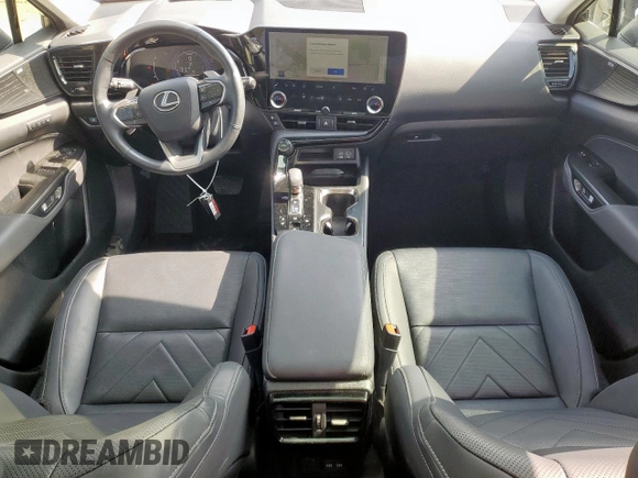 2024 Lexus NX 350h Luxury with VIN JTJHKCEZXR5014362, listed as a Copart auction lot 53482645 with 20,502 mi miles and Salvage title. Bid and sale history available at DreamBid. Image 8.