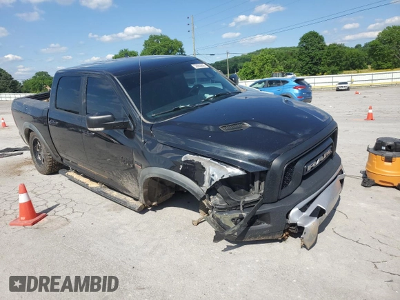 2017 Ram 1500 Rebel z VIN 1C6RR7YT3HS553611, wystawiony jako Copart lot #56063905 z przebiegiem 136 239 mil mil oraz Szkoda całkowita • Salvage title. Historia ofert i sprzedaży dostępna na DreamBid. Obrazek 4.