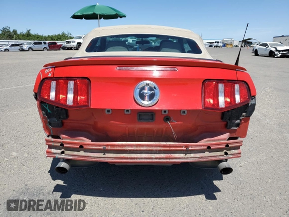 2011 Ford Mustang V6 с VIN 1ZVBP8EM2B5159443, выставлен на аукционе Copart как лот 58495155 с пробегом 114 327 миль миль и Списание • Salvage title. История ставок и продаж доступна на DreamBid. Изображение 6.